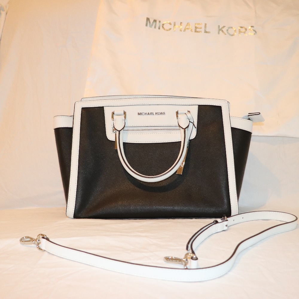 Michael Kors Limited Edition Black and White Selma